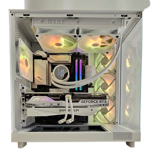 Insomnia Arctic Aquarium: B760, i7 13700KF, 32GB DDR5-6400, RTX4070Ti Super 16GB