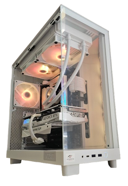 Insomnia Arctic Aquarium: B760, i7 13700KF, 32GB DDR5-6400, RTX4070Ti Super 16GB