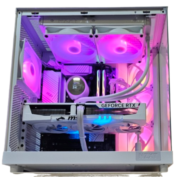 Insomnia Arctic Aquarium: B760, i7 14600K, 32GB DDR5-6400, RTX 5070 12GB
