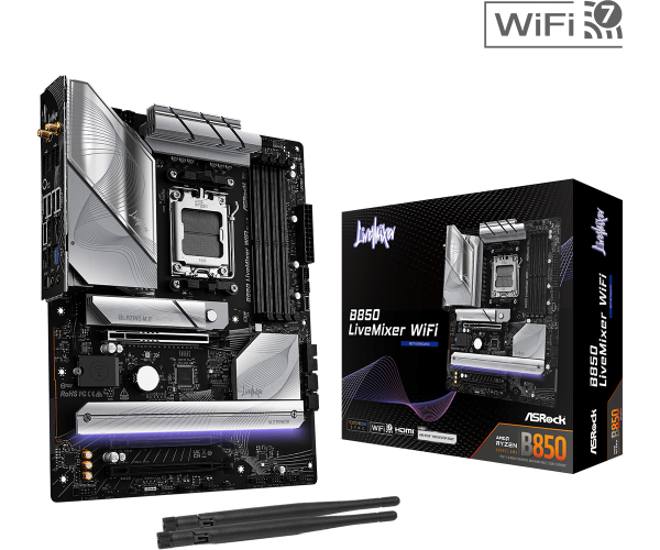 MB AsRock B850 Livemixer WiFi