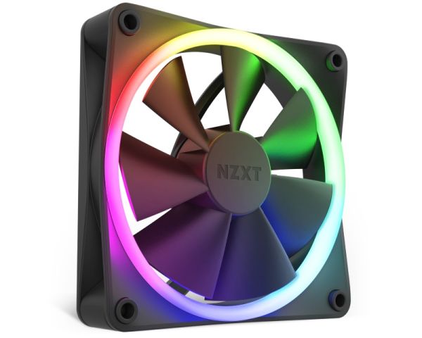 NZXT F120RGB 120mm Cooling Fan Black (RF-R12SF-B1)