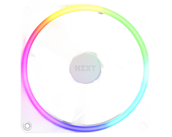 NZXT F140 RGB 140mm Cooling Fan White (RF-R14SF-W1)