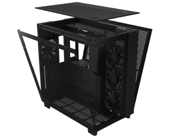 NZXT H9 FLOW CASE BLACK (CM-H91FB-01)