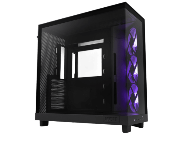 NZXT H6 FLOW RGB Case Black (CC-H61FB-R1)