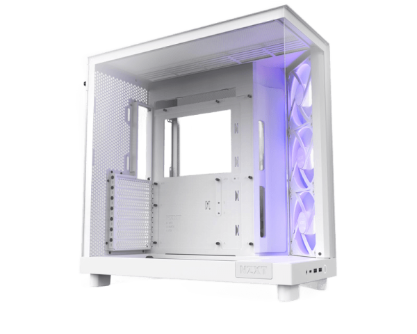 NZXT H6 FLOW RGB Case White (CC-H61FW-R1)