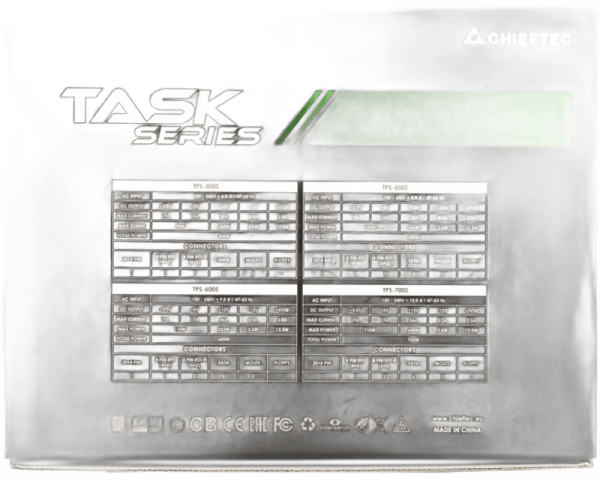 PSU TPS-700S 700W Task 80Plus Bronze 3Y