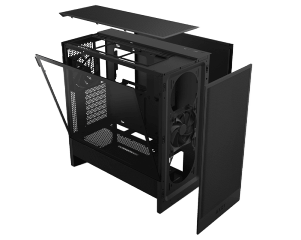 H5 Flow Gaming housing Black (CC-H52FB-01)