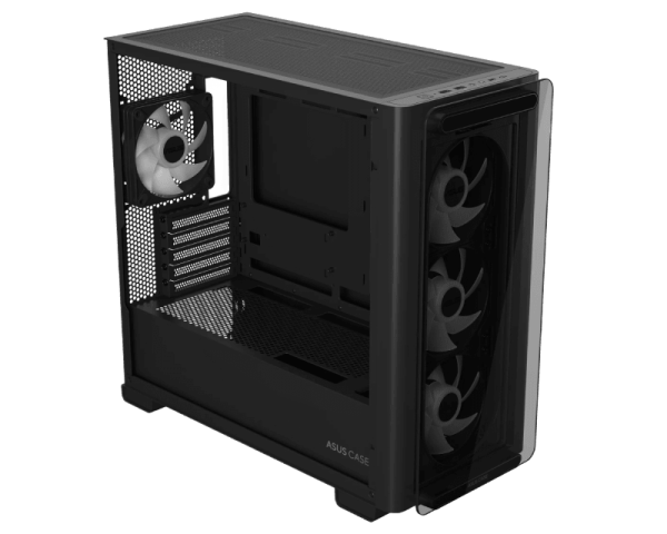 A23 Plus TG ARGB Micro-ATX Case Black