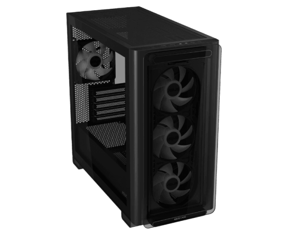 A23 Plus TG ARGB Micro-ATX Case Black