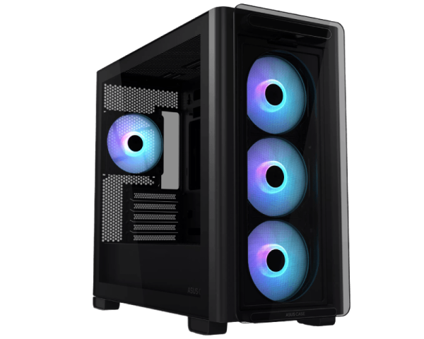 A23 Plus TG ARGB Micro-ATX Case Black
