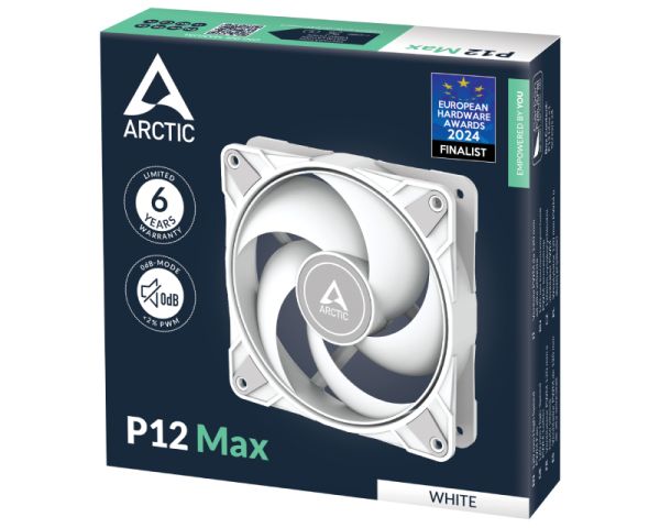 Arctic P12 120mm Max Cooling Fan White (ACFAN00293A)