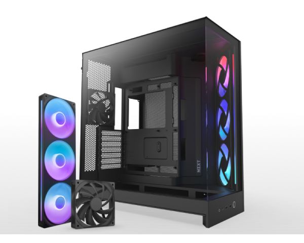 H9 Flow RGB Gaming housing Black (CM-H92FB-R1)