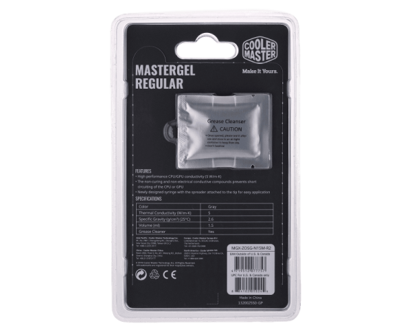 Cooler Master Mastergel Regular Termal Grease (Mgx-ZOSG-N15M-R2)