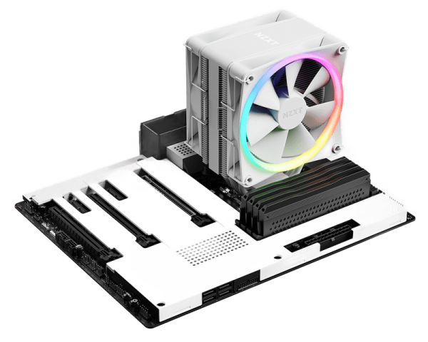 NZXT T120 RGB CPU Cooler White (RC-TR120-W1)