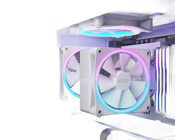 NZXT T120 RGB CPU Cooler White (RC-TR120-W1)