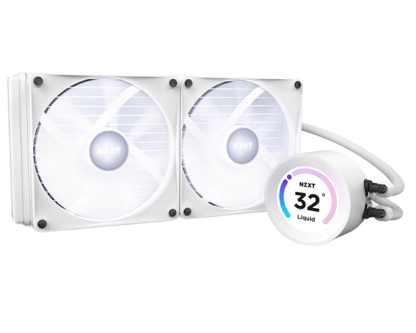 NZXT Kraken Elite 280 RGB Water Cooling White (RL-KR28E-W1)