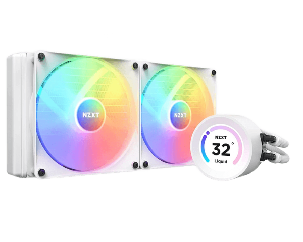 NZXT Kraken Elite 280 RGB Water Cooling White (RL-KR28E-W1)