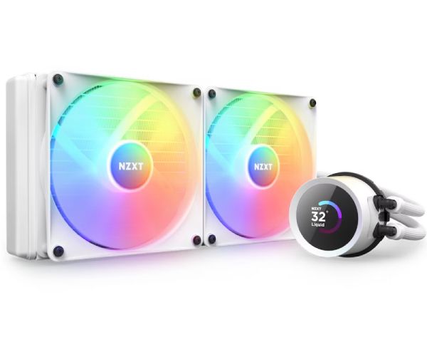 NZXT Kraken 280 RGB Water Cooling White (RL-KR280-W1)
