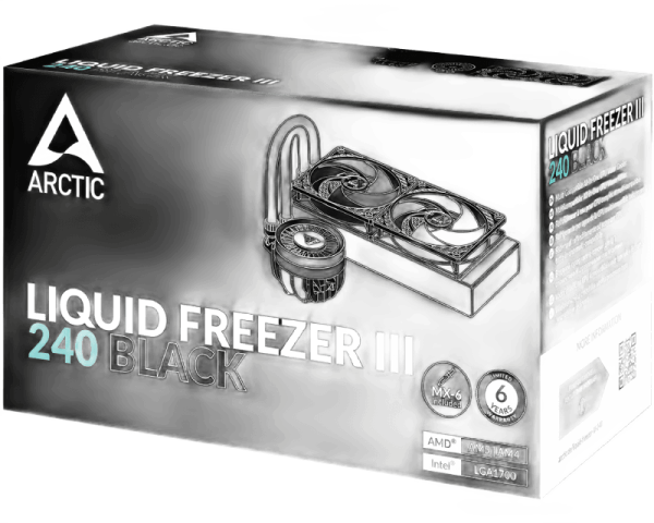 Arctic Liquid Freezer III 240 Water Cooling Black (ACFRE00134A)