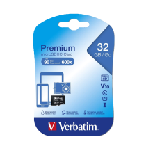 Verbatim Premium 32GB microSDXC Card Class 10 /w Adapter
