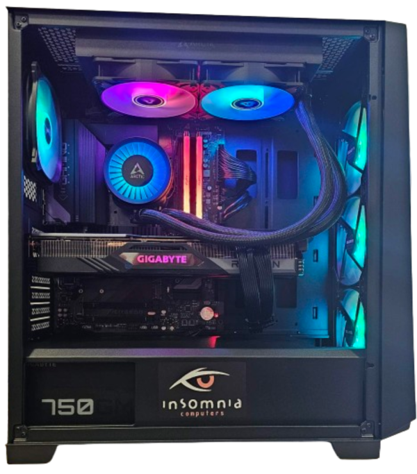 Insomnia Shadow Storm XT: i7 13700KF, RX7900XT 20GB, 48GB DDR5-6400, 2TB NVMe