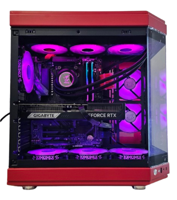Insomnia Shadow Inferno: B850, Ryzen 7 9800X3D, 32GB DDR5-6000, RTX5070Ti Super 16GB, 2TB NVMe