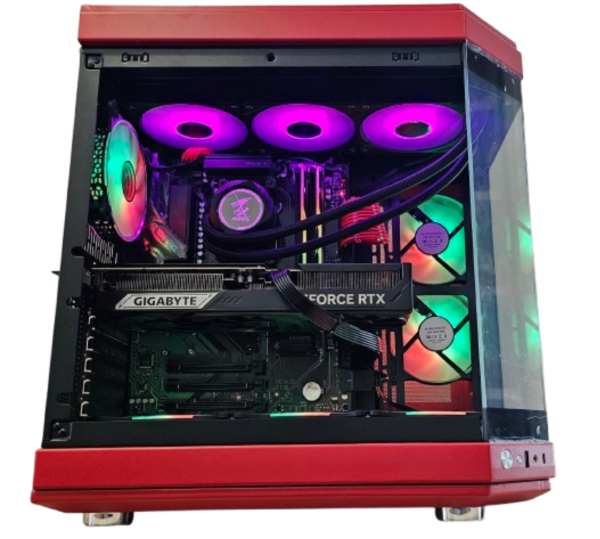 Insomnia Shadow Inferno: B850, Ryzen 7 9800X3D, 32GB DDR5-6000, RTX5070Ti Super 16GB, 2TB NVMe