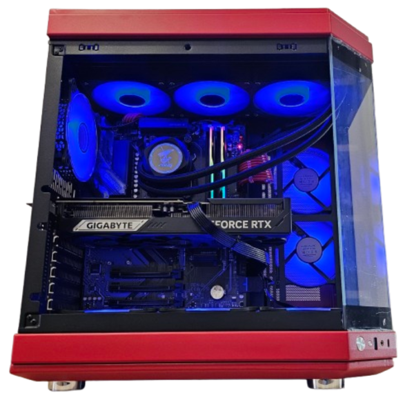 Insomnia Shadow Inferno: B850, Ryzen 7 9800X3D, 32GB DDR5-6000, RTX5070Ti Super 16GB, 2TB NVMe