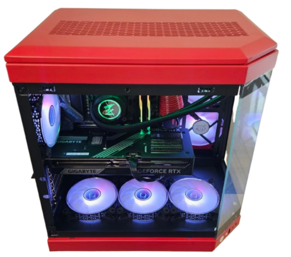 Insomnia Shadow Inferno: B850, Ryzen 7 9800X3D, 32GB DDR5-6000, RTX5070Ti Super 16GB, 2TB NVMe