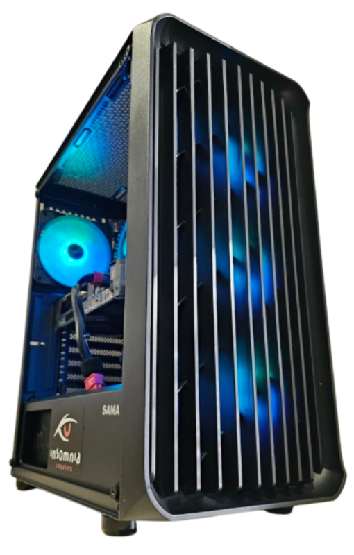 Insomnia Shadow Fury 2: H610, i5 12400F, 16GB DDR4-3200, RTX4060, 1TB NVMe