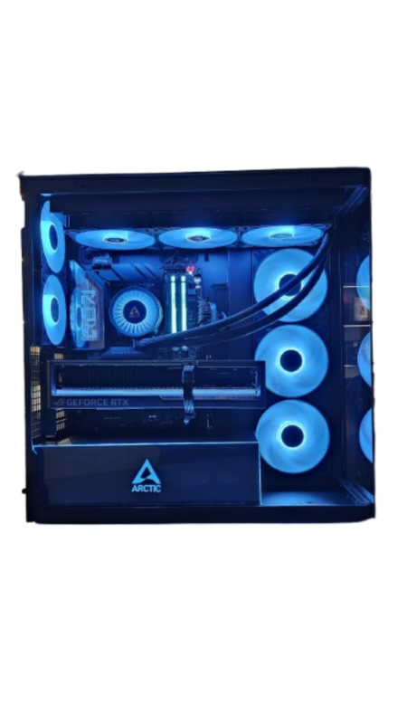 Insomnia Shadow Apex 3 XT: X870E, R9 9950X3D. 64GB DDR5-6000, RTX5090 32GB, 2TB NVMe