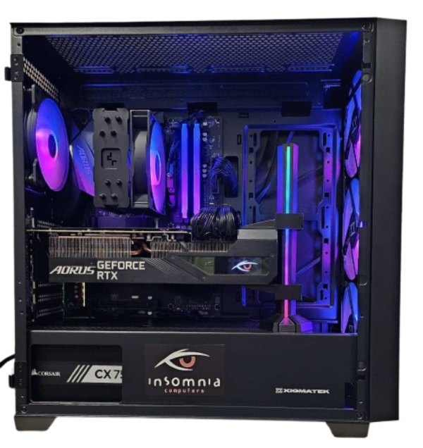 OUTLET B550, Ryzen 7 5700X3D, 32GB DDR4-3200, RTX3080, 1TB NVMe