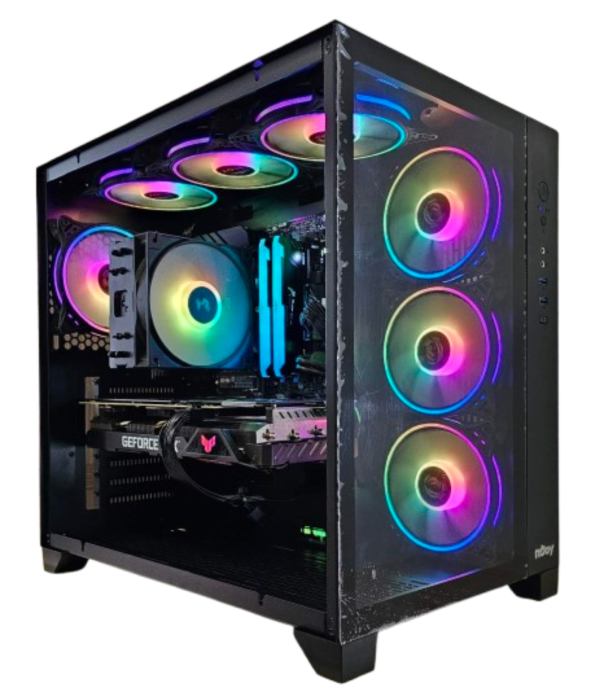 Insomnia Shadow Glass: B550 / Ryzen 7 5700X3D / 32GB DDR4-3200 / RTX 3060Ti/ 1TB M.2