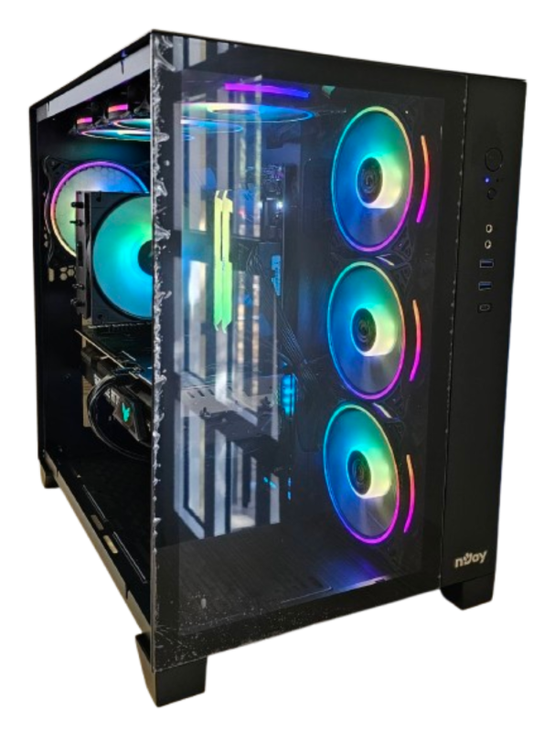 Insomnia Shadow Glass: B550 / Ryzen 7 5700X3D / 32GB DDR4-3200 / RTX 3060Ti/ 1TB M.2