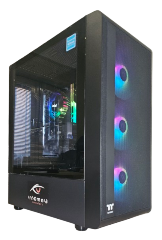 Insomnia Shadow Blaze2: B660, i5 14400F, 32GB DDR4-3600, RTX 4060Ti 8GB, 1TB NVMe