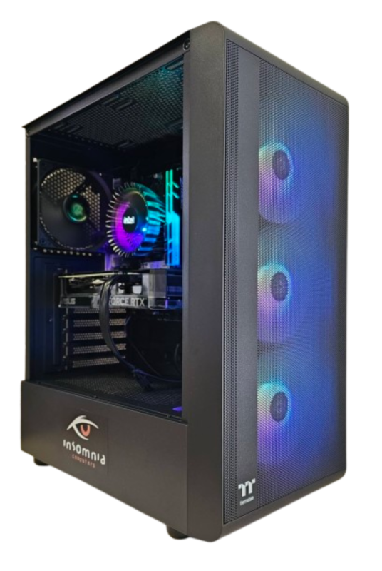 Insomnia Shadow Blaze2: B660, i5 14400F, 32GB DDR4-3600, RTX 4060Ti 8GB, 1TB NVMe