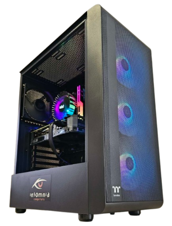 Insomnia Shadow Blaze2: B660, i5 14400F, 32GB DDR4-3600, RTX 4060Ti 8GB, 1TB NVMe