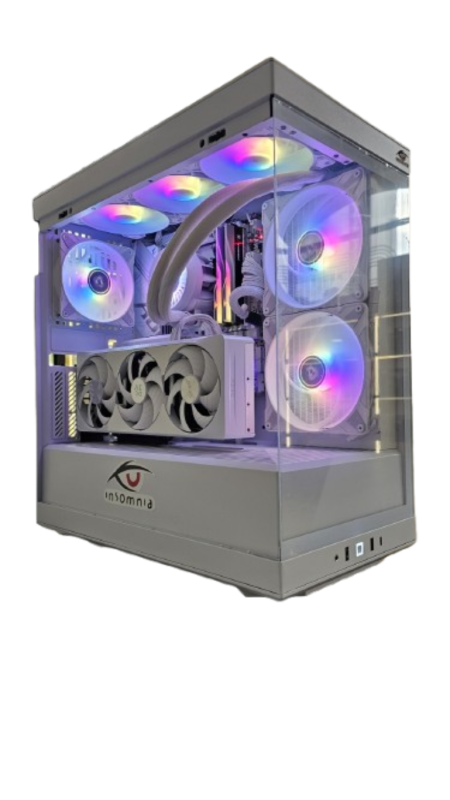 Insomnia Arctic Y Mini: B850, Ryzen 7 9800X3D, 32GB DDR5-6000, RTX5080 16GB, 2TB SSD