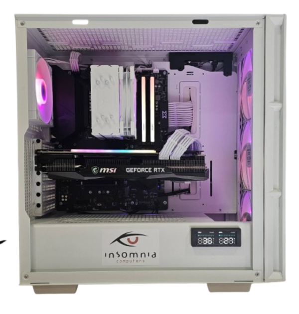 OUTLET YinYang Gaming PC: B550, Ryzen 7 5700X3D, 32GB DDR4-3600, RTX3070Ti 8GB, 1TB NVMe