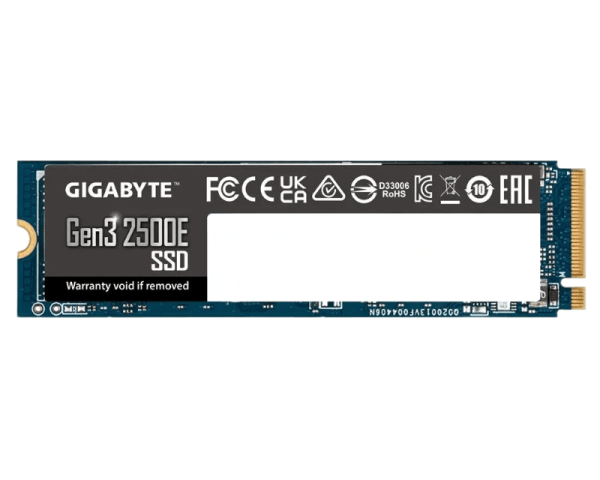 Gigabyte 1TB M.2 PCIe GEN3 X4 NVME 2500E SSD G325E1TB