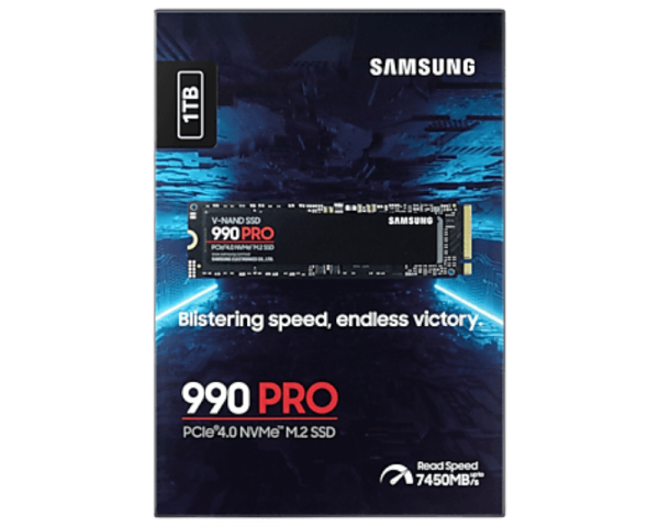 Samsung 1TB M.2 NVME MZ-V9P1T0BW 990 PRO SERIES SSD