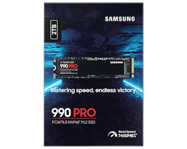 Samsung 2TB M.2 NVME MZ-V9P2T0BW 990 PRO SERIES SSD