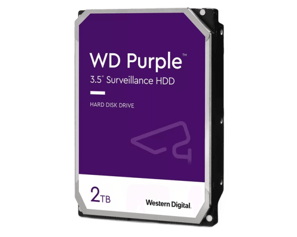 2TB 3.5 inch hours III 64MB WD23PURZ Purple