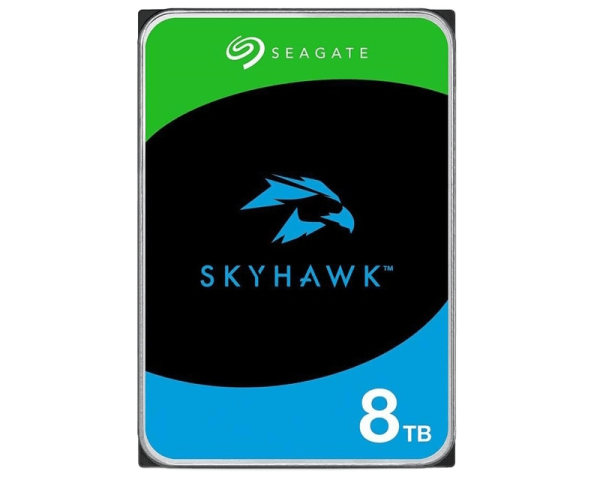 HDD 8TB 3.5 "SATA III 256MB ST8000VX010 Skyhawk Surveillance