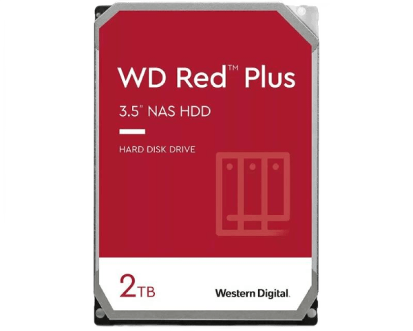 HDD 2TB 3.5 "SATA III 64MB WD20EFPX Red Plus