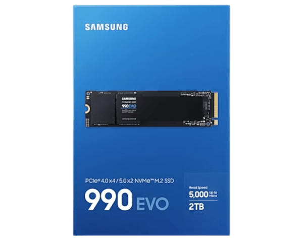 Samsung 2TB M.2 NVME MZ-V9E2T0BW 990 EVO SERIES SSD