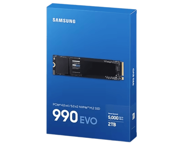 Samsung 2TB M.2 NVME MZ-V9E2T0BW 990 EVO SERIES SSD