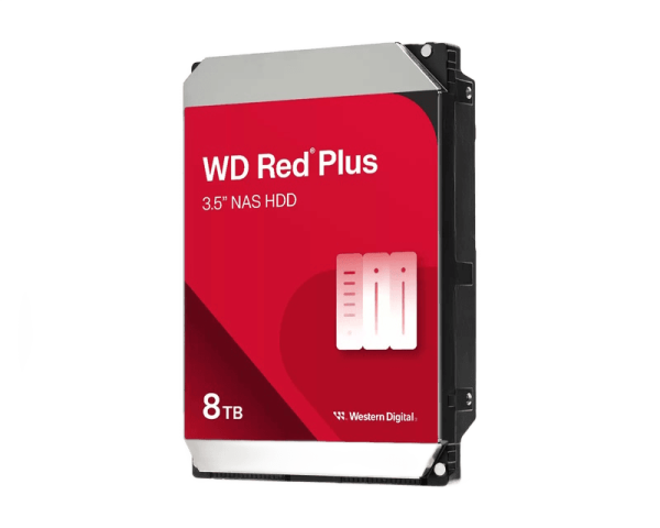 8TB 3.5 inch SATA III 256MB Intellipower WD80EFPX Red Plus