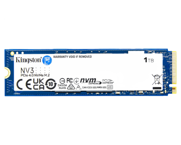 Kingston 1TB M.2 NVME SNV3S / 1000G series NV3 SSD