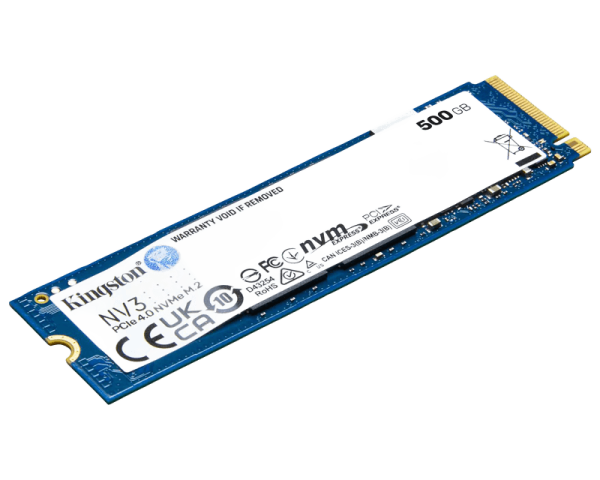 Kingston 500GB M.2 NVME SNV3S / 500G series NV3 SSD